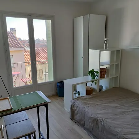 Entierement Equipe Avec Balcon Et Acces Jardin * 佩皮尼昂