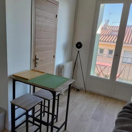 Entierement Equipe Avec Balcon Et Acces Jardin 佩皮尼昂